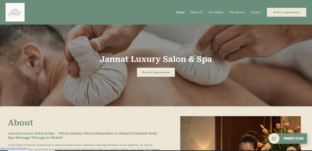 Jannat Luxury Salon and Spa offers premium beauty, relaxing spa therapies, expert care, modern treatments, and a luxurious, refreshing experience.